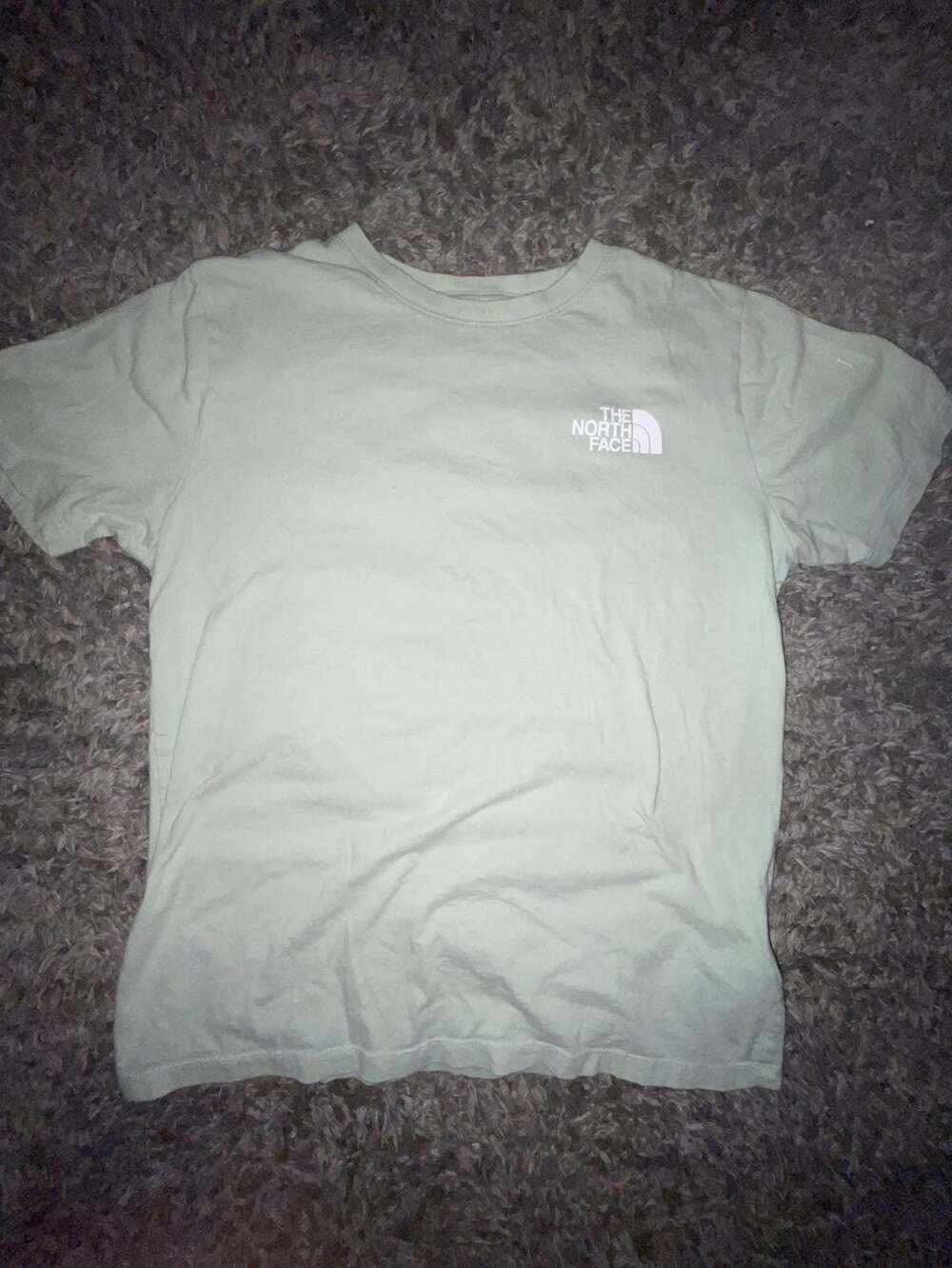 The North Face Women's Sage Green Graphic Short Sleeve T-Shirt - Picture 1 of 3
